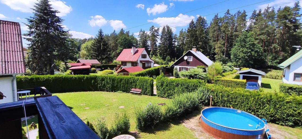 Chata Marecek - V Lesni Osade U Reky Luznice Skalice Exterior photo