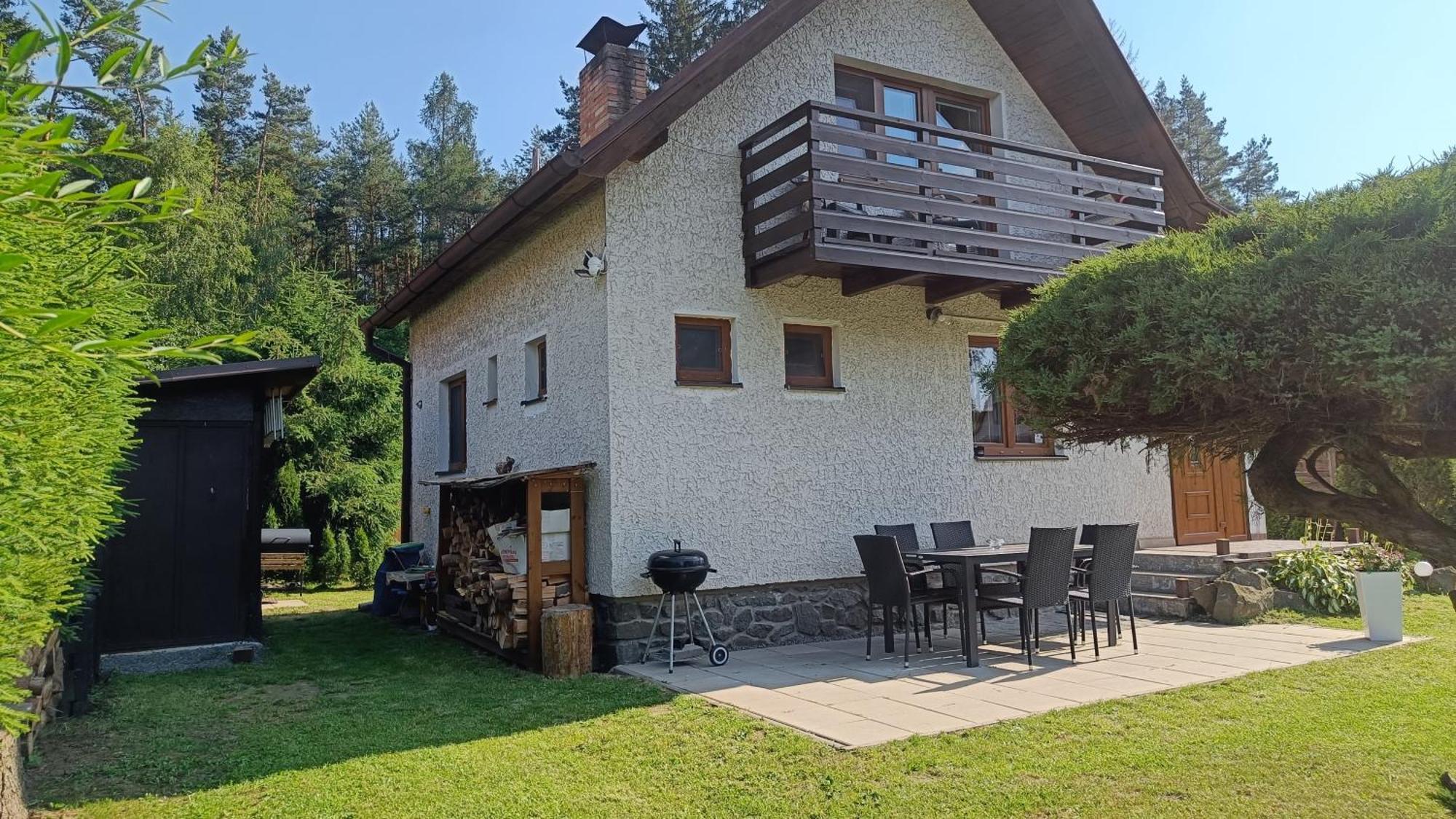 Chata Marecek - V Lesni Osade U Reky Luznice Skalice Exterior photo